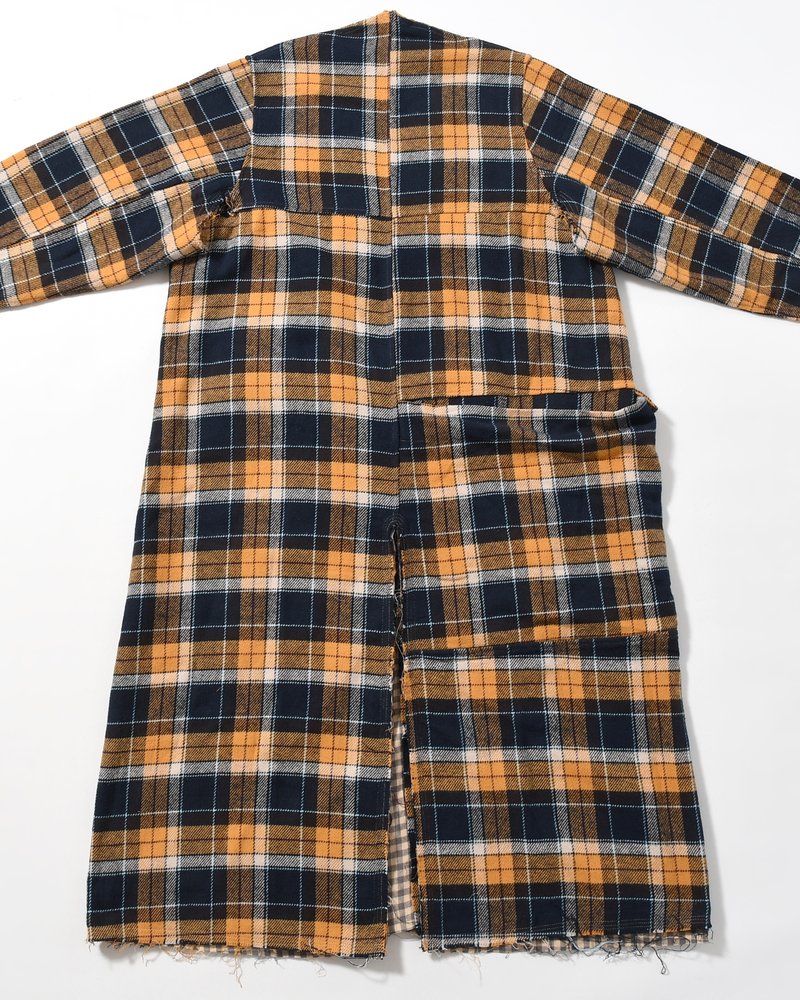 LINER LONG COAT -YELLOW-