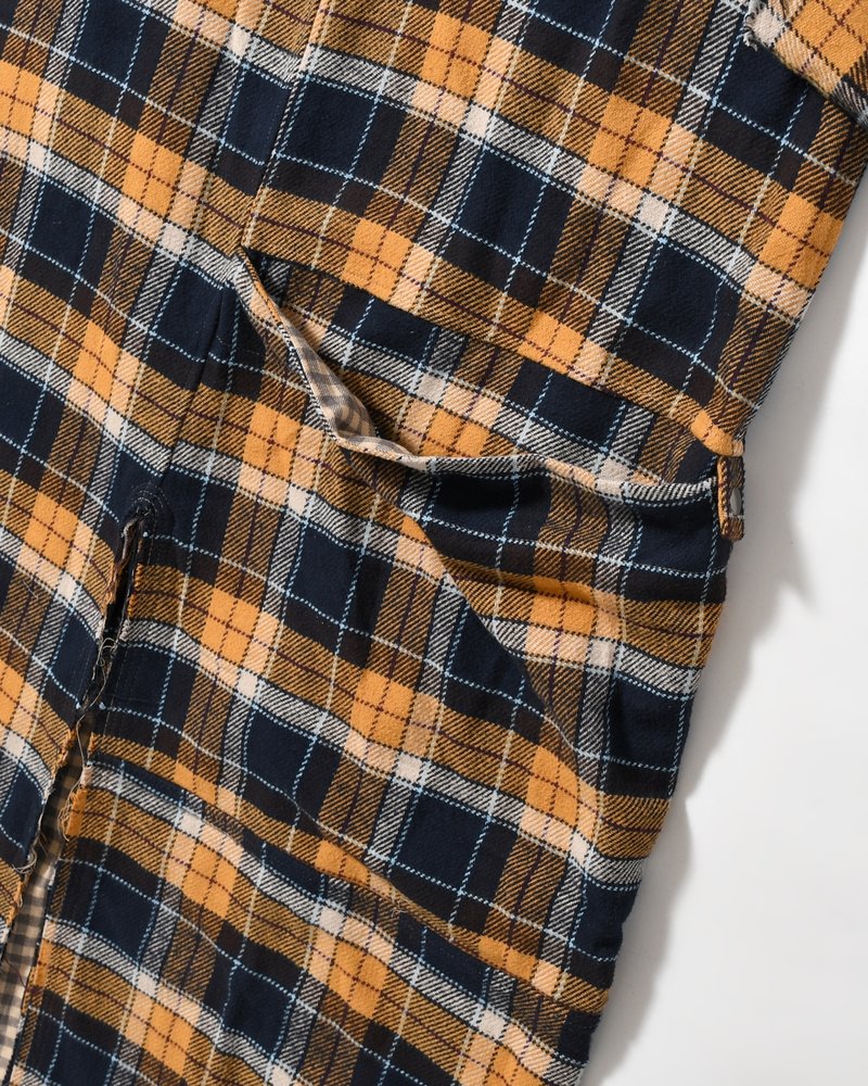 LINER LONG COAT -YELLOW-