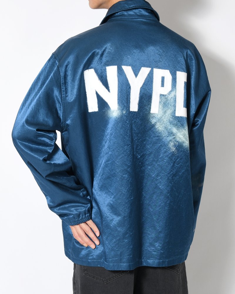 VILLAIN POLICEMAN COACH JACKET -NAVY-