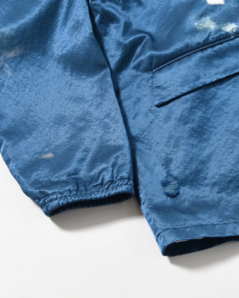 VILLAIN POLICEMAN COACH JACKET -NAVY-