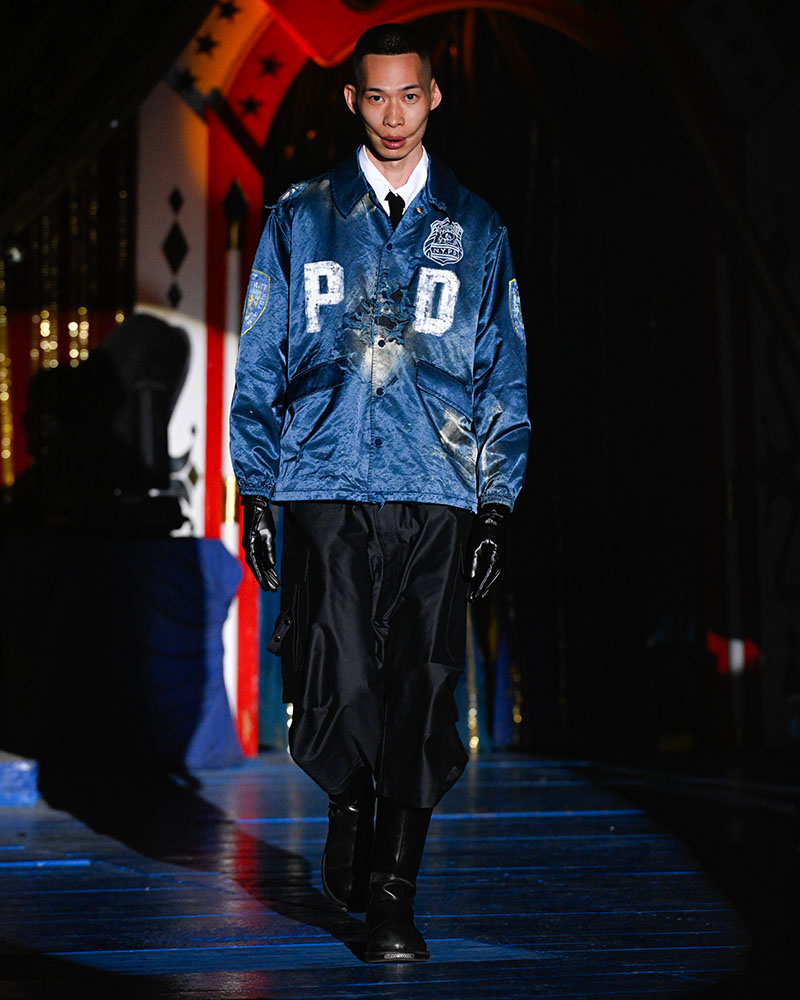 ROBIN POLICEMAN SHORTS -NAVY-