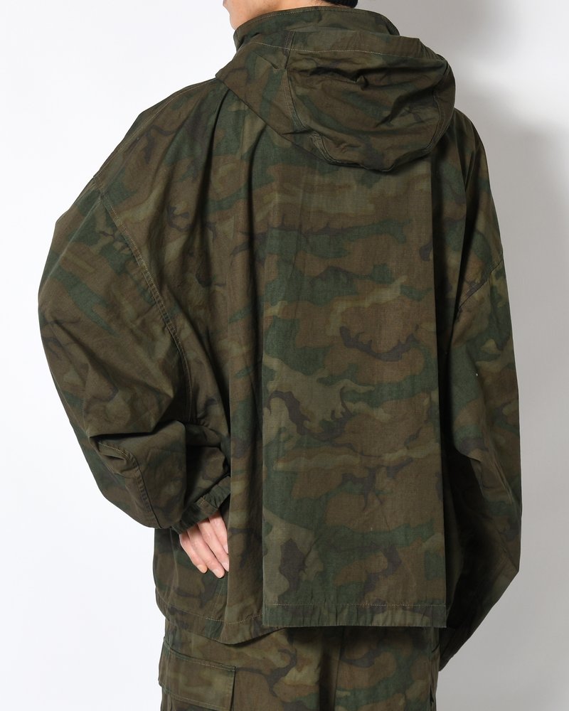 ARMY ANORAK -WOODLAND CAMO-
