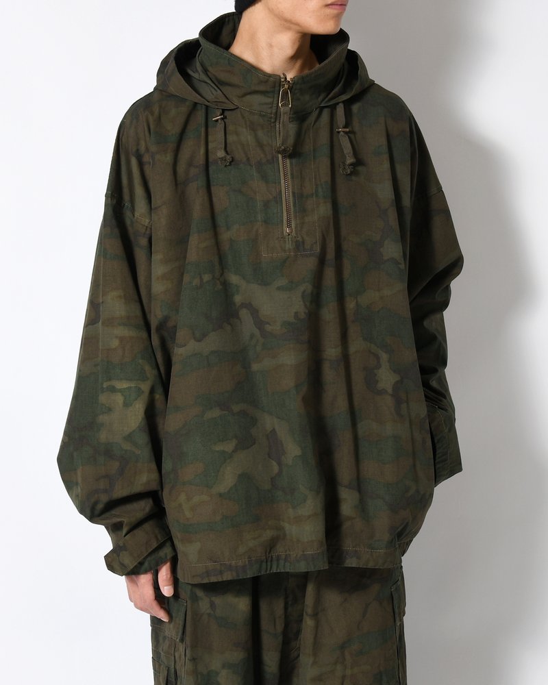 ARMY ANORAK -WOODLAND CAMO-