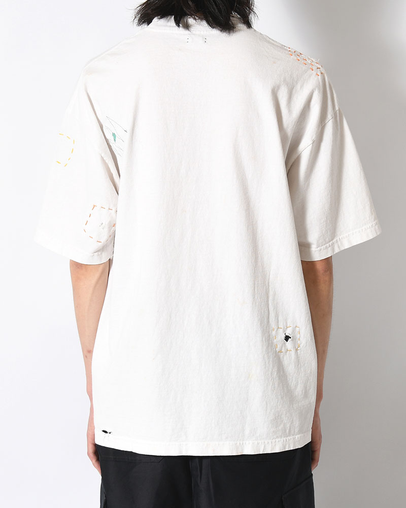 PICKLEMAN TEE -WHITE-