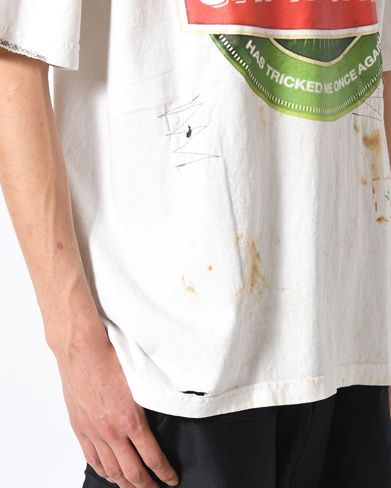 PICKLEMAN TEE -WHITE-
