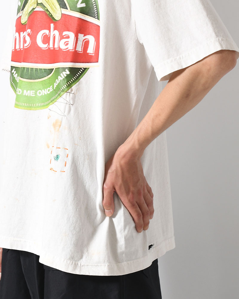 PICKLEMAN TEE -WHITE-