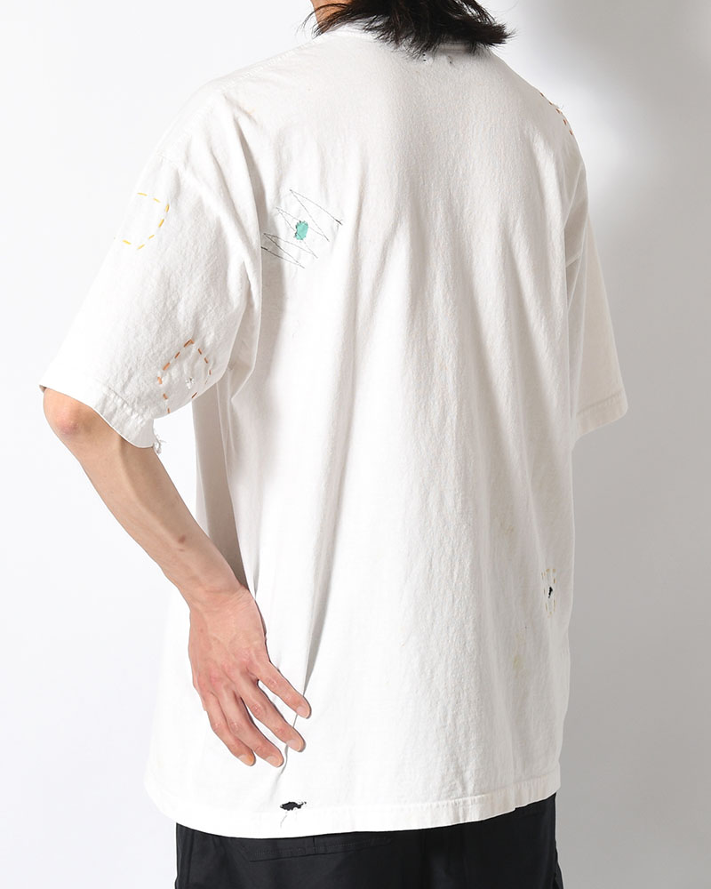 PICKLEMAN TEE -WHITE-