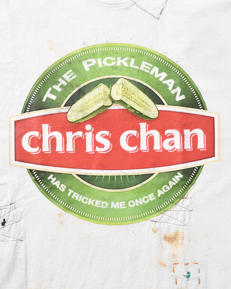 PICKLEMAN TEE -WHITE-