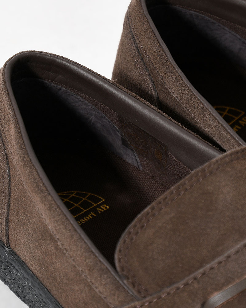 VM005-Loafer -Chocolate Brown/Black-