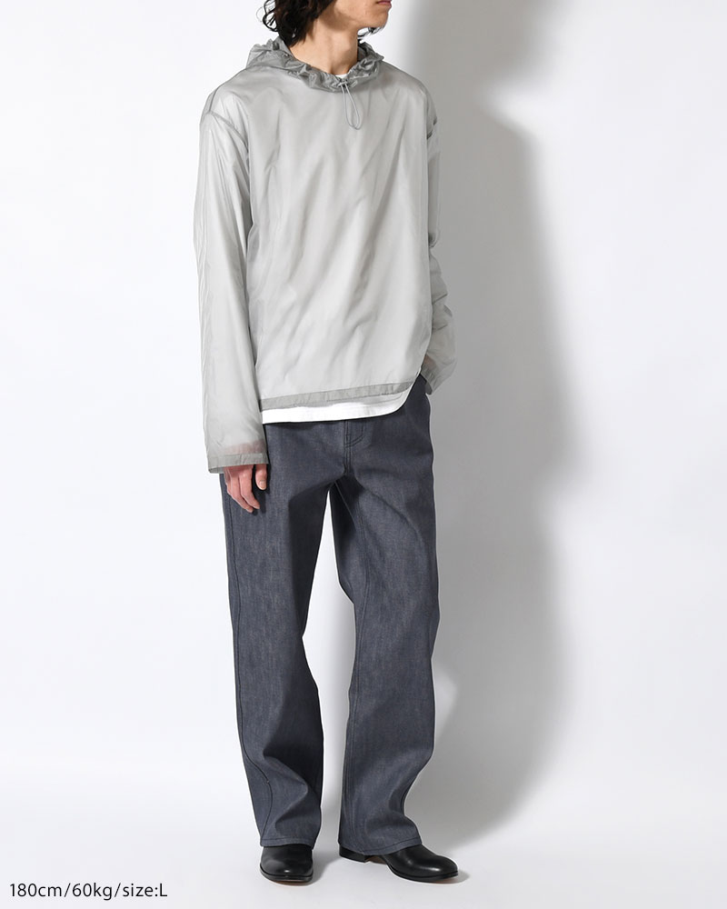 MENS COLORED STRAIGHT DENIM -BLUE-