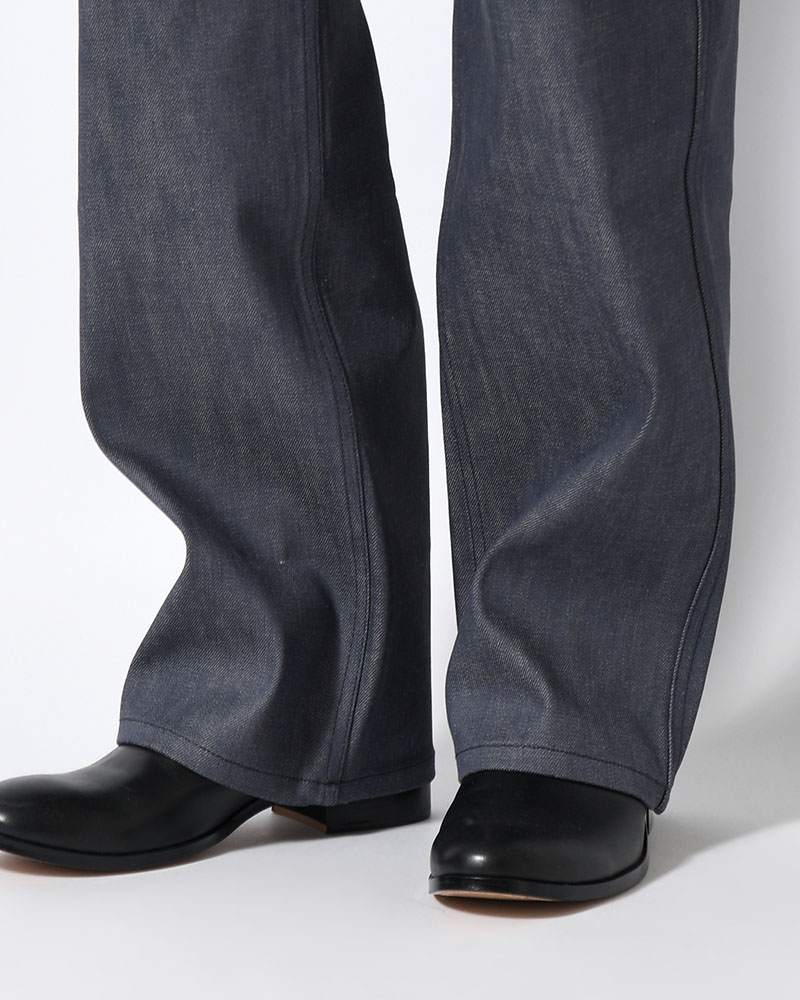 MENS COLORED STRAIGHT DENIM -BLUE-