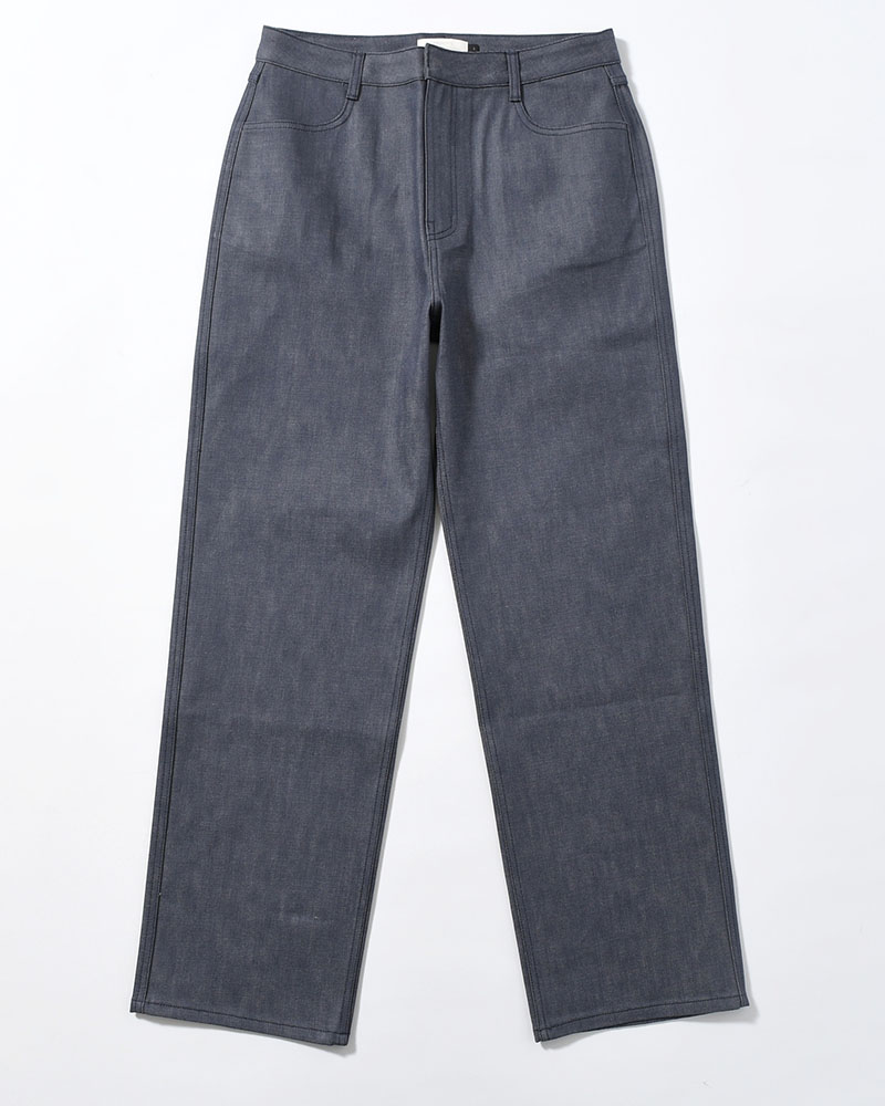 MENS COLORED STRAIGHT DENIM -BLUE-
