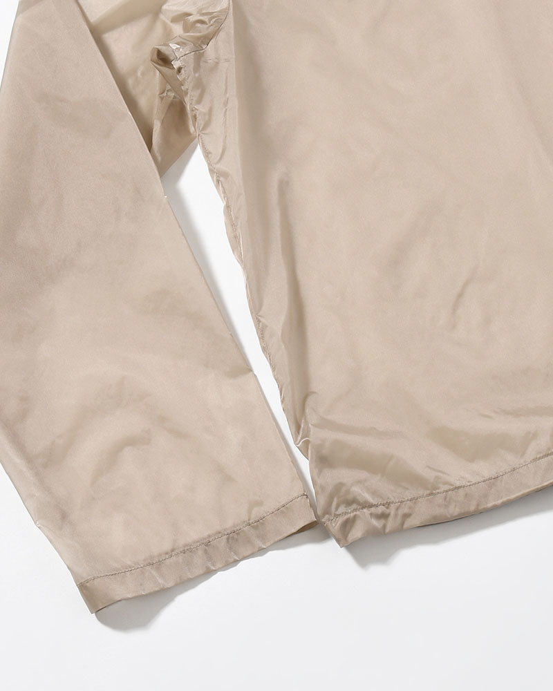 SHEER HOODIE ANORAK -BEIGE-