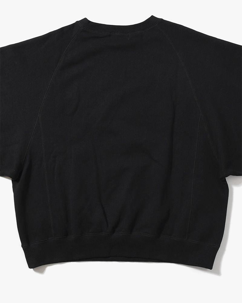 LOOSE WING-SWEAT -BLACK-