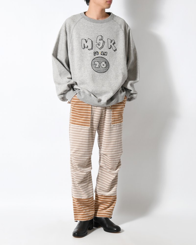 LOOSE WING-SWEAT -GRAY-