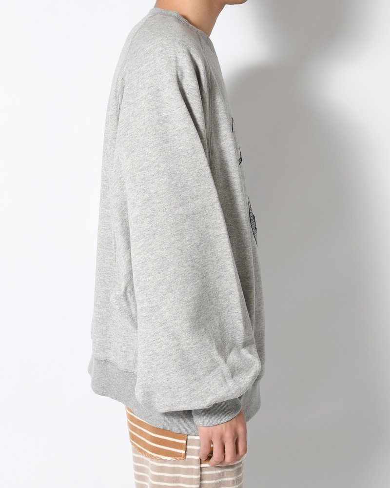 LOOSE WING-SWEAT -GRAY-