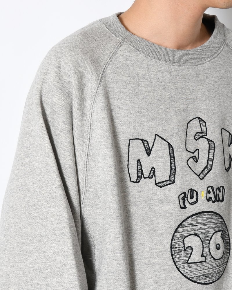 LOOSE WING-SWEAT -GRAY-