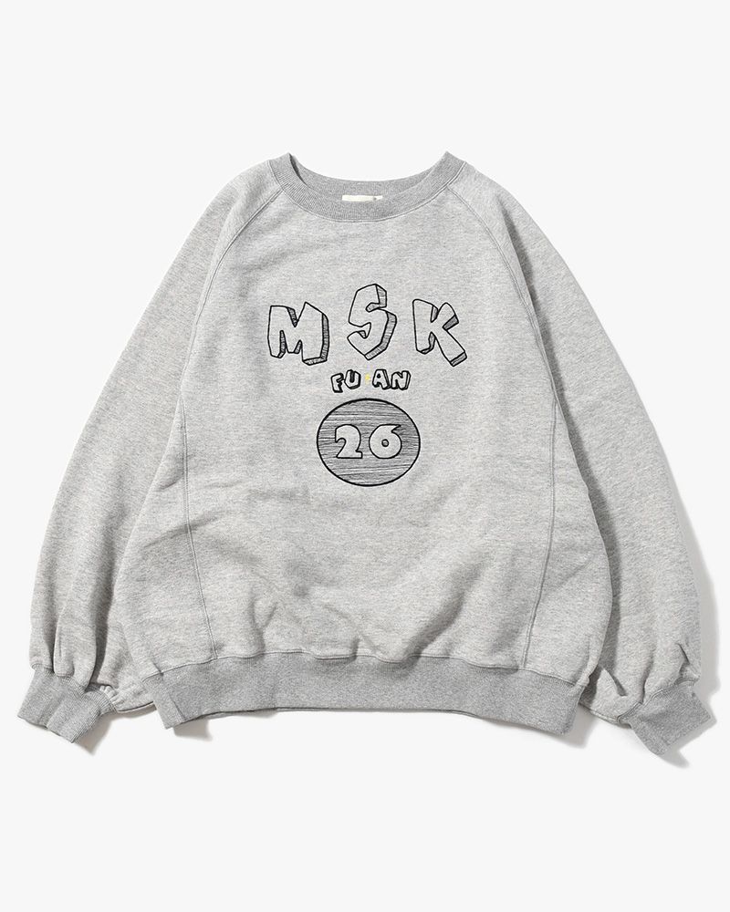 LOOSE WING-SWEAT -GRAY-