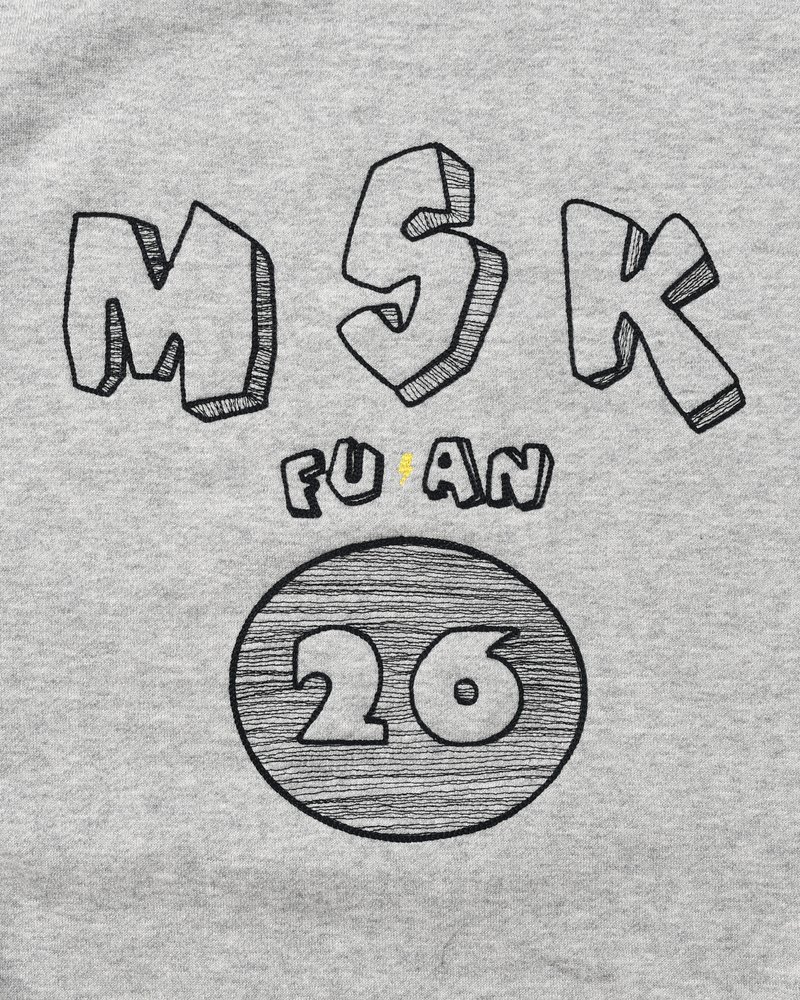 LOOSE WING-SWEAT -GRAY-