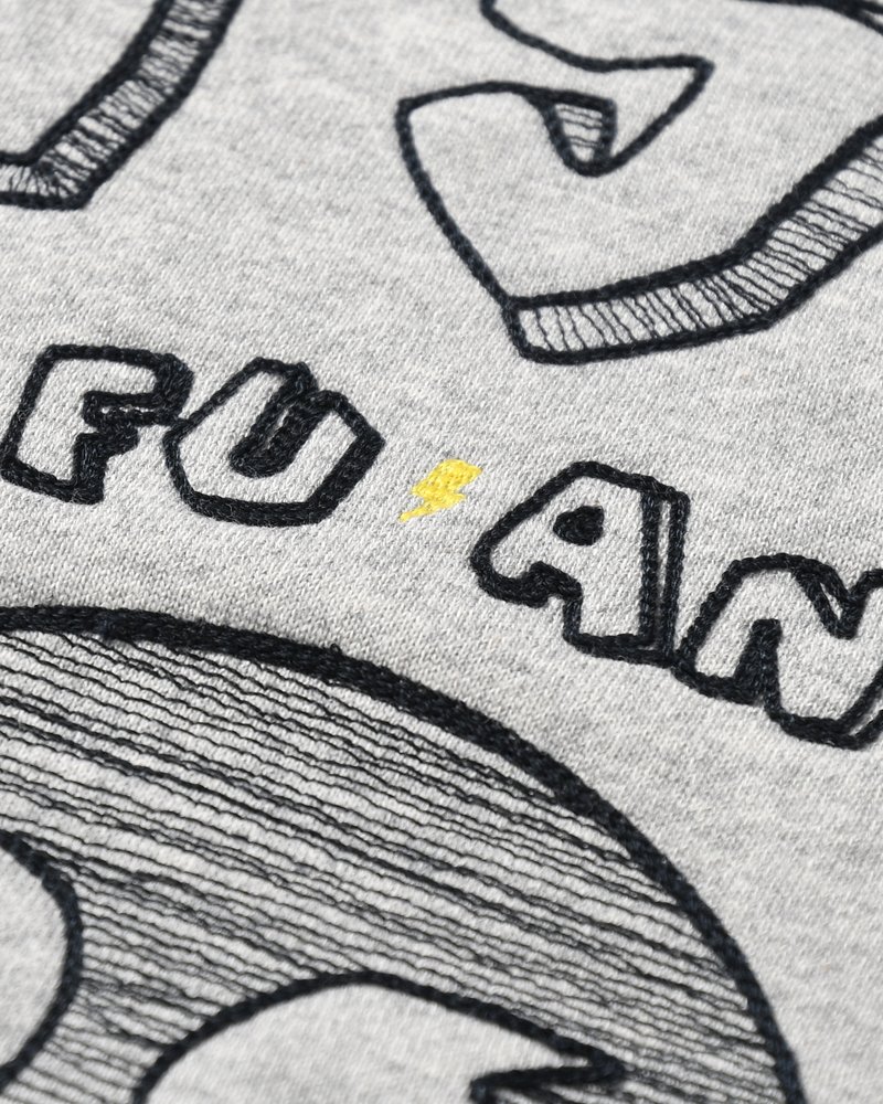 LOOSE WING-SWEAT -GRAY-