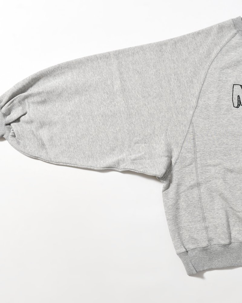 LOOSE WING-SWEAT -GRAY-