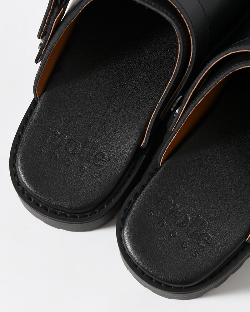 ENGINEER SANDALS -BLACK-