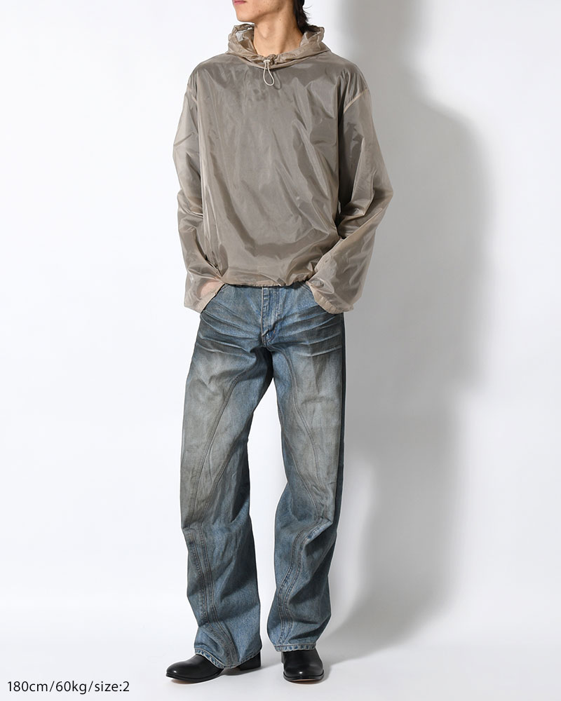 3D TWISTED JEANS 3.0 -DIRTY FADED INDIGO-