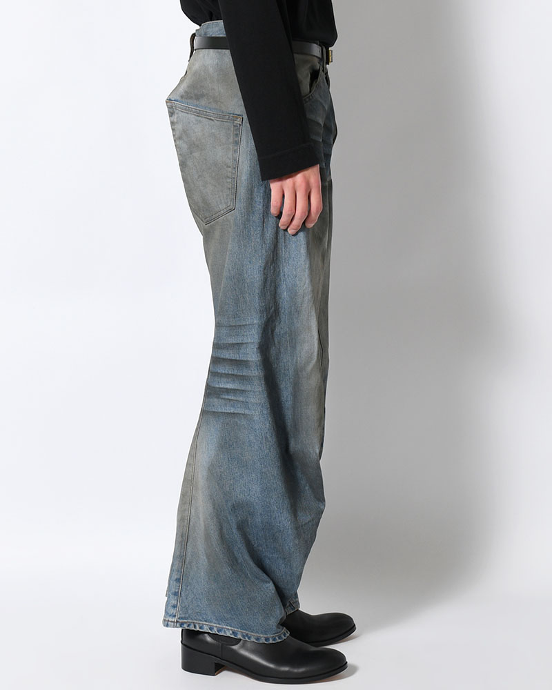3D TWISTED JEANS 3.0 -DIRTY FADED INDIGO-