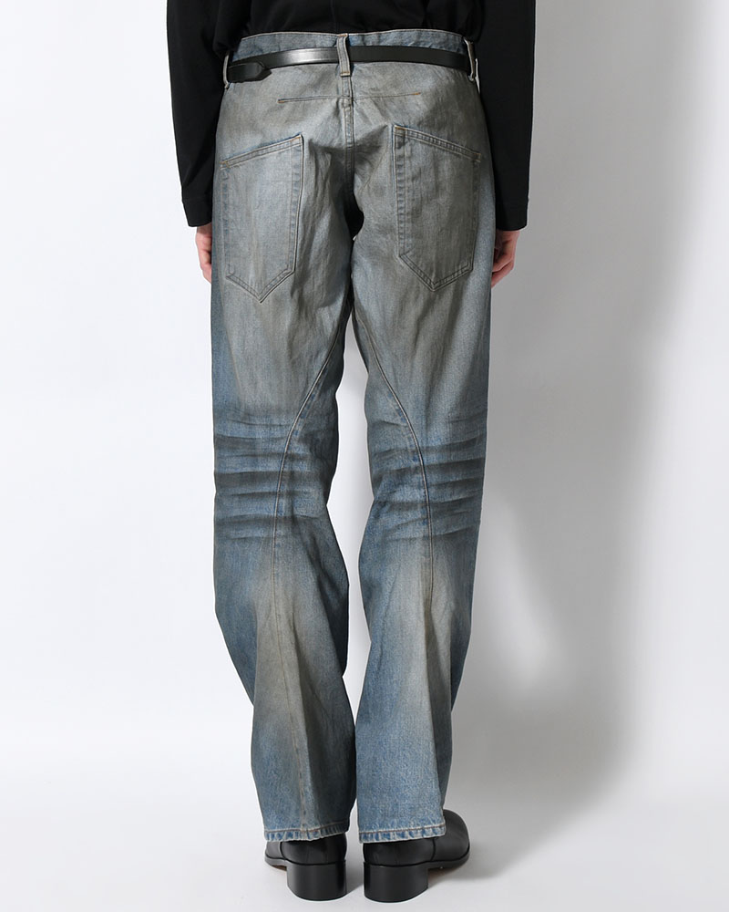 3D TWISTED JEANS 3.0 -DIRTY FADED INDIGO-