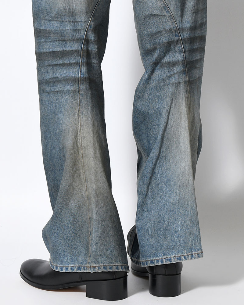 3D TWISTED JEANS 3.0 -DIRTY FADED INDIGO-