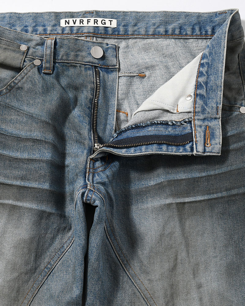 3D TWISTED JEANS 3.0 -DIRTY FADED INDIGO-