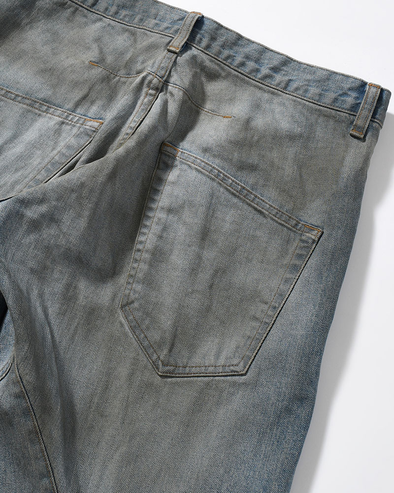 3D TWISTED JEANS 3.0 -DIRTY FADED INDIGO-