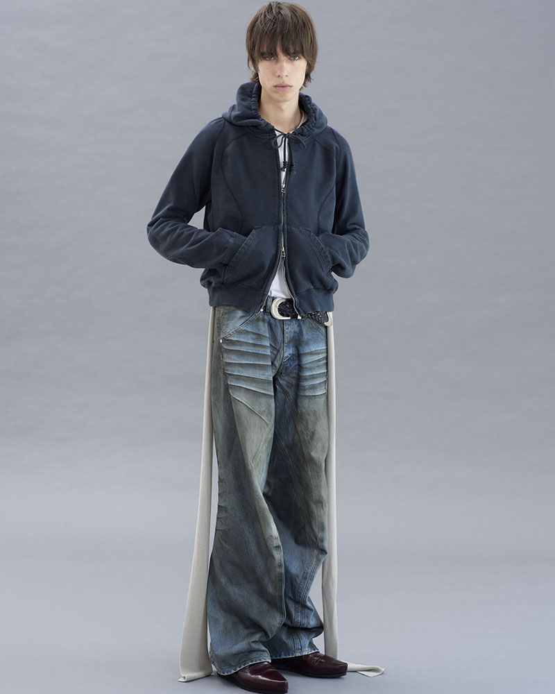 3D TWISTED JEANS 3.0 -DIRTY FADED INDIGO-