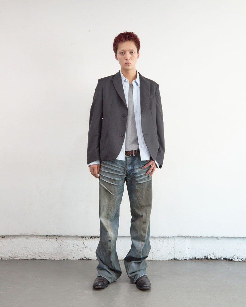 3D TWISTED JEANS 3.0 -DIRTY FADED INDIGO-