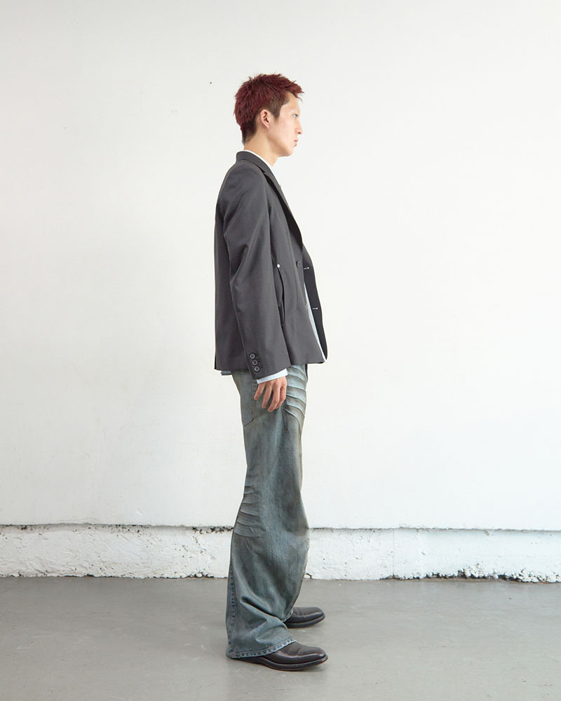 3D TWISTED JEANS 3.0 -DIRTY FADED INDIGO-