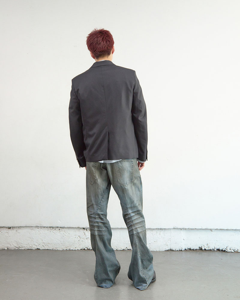 3D TWISTED JEANS 3.0 -DIRTY FADED INDIGO-