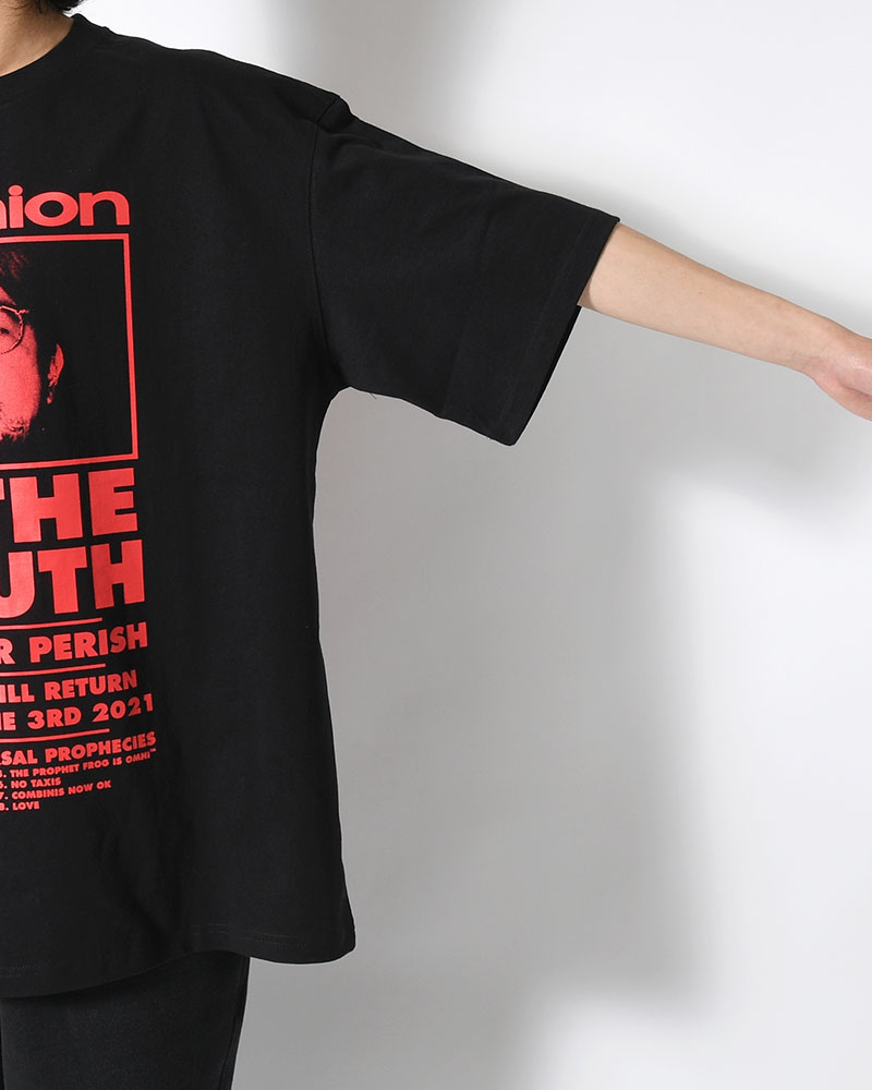 S/S TEE NIMDU-01 -BLACK-