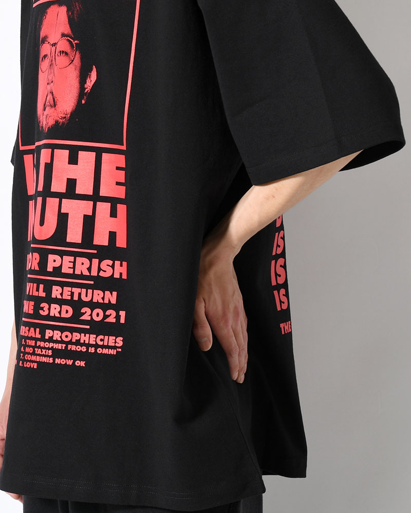 S/S TEE NIMDU-01 -BLACK-
