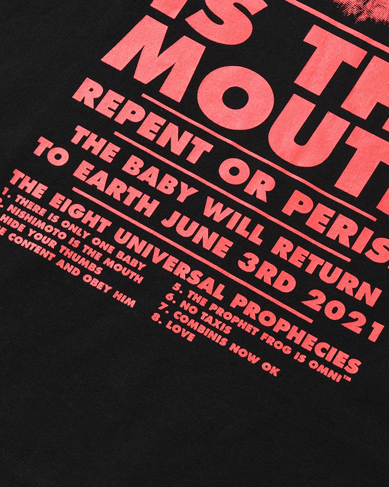 S/S TEE NIMDU-01 -BLACK-