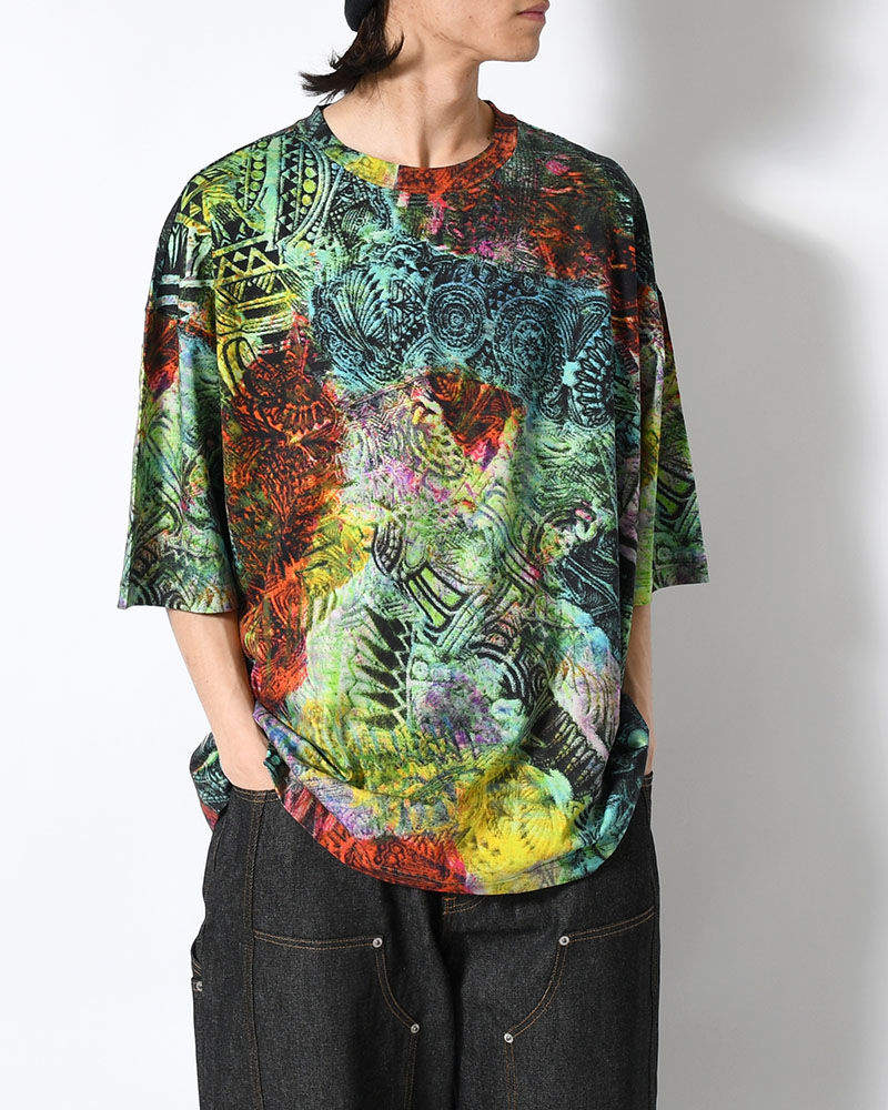 S/S TEE NIM-T1SS -MULTI CAMO-