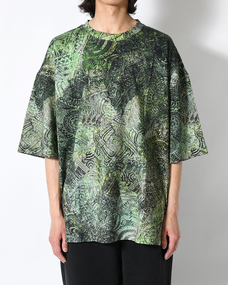 S/S TEE NIM-T1SS -GREEN CAMO-