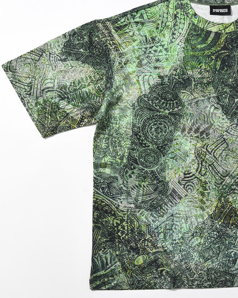 S/S TEE NIM-T1SS -GREEN CAMO-