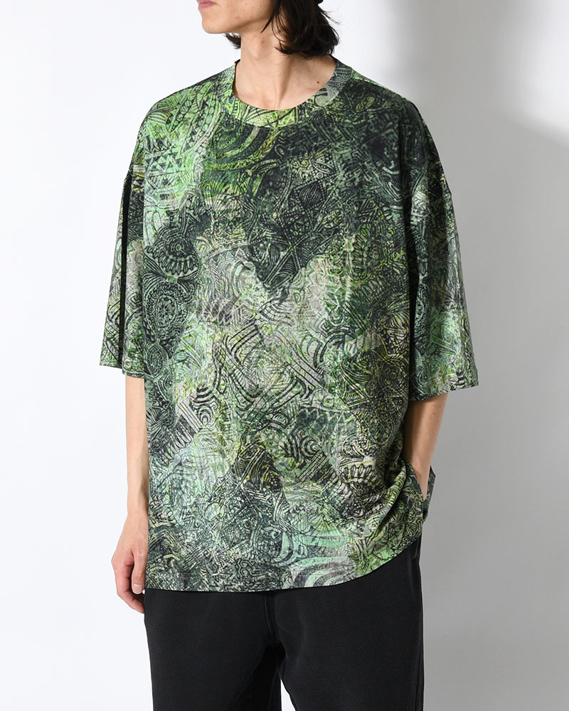 S/S TEE NIM-T1SS -GREEN CAMO-