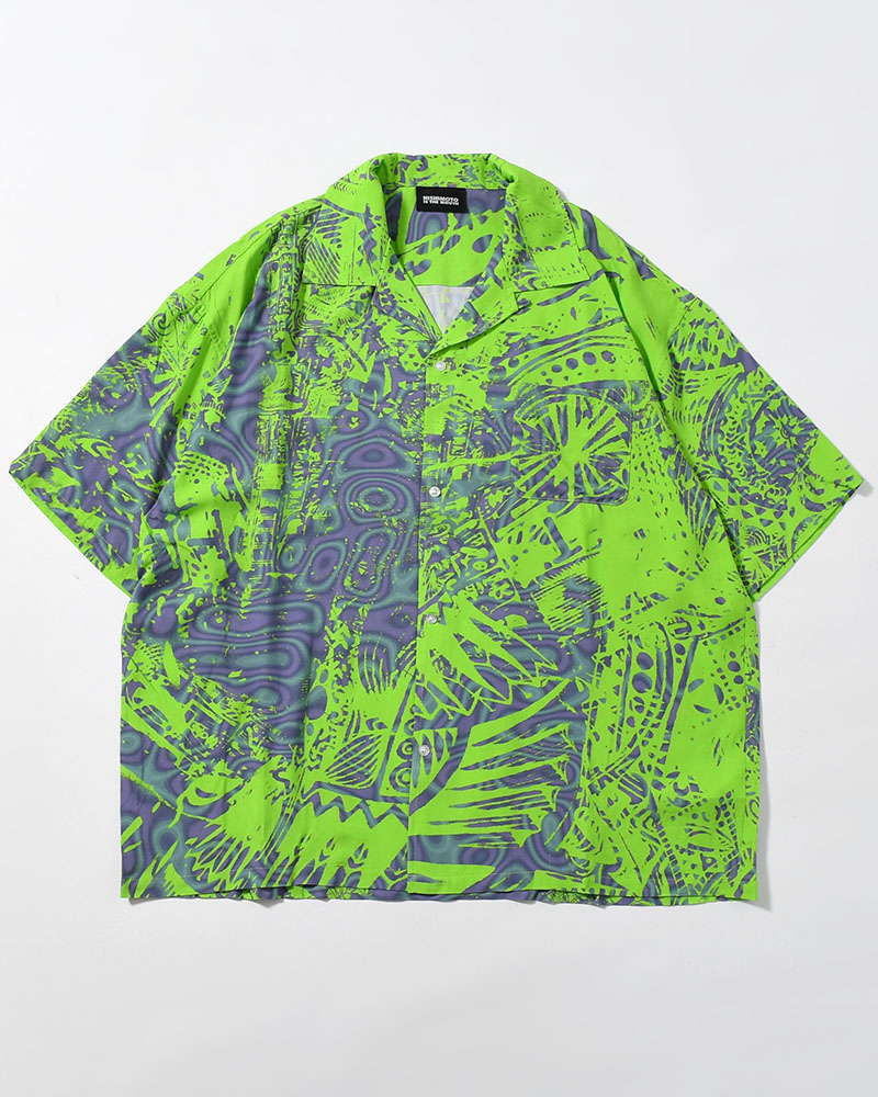 HAWAIIAN SHIRTS NIM-T2SH -L GREEN-