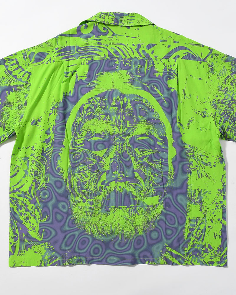 HAWAIIAN SHIRTS NIM-T2SH -L GREEN-