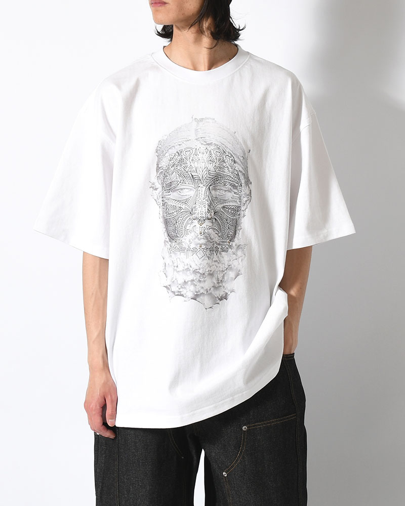 S/S TEE NIM-T51 -WHITE-