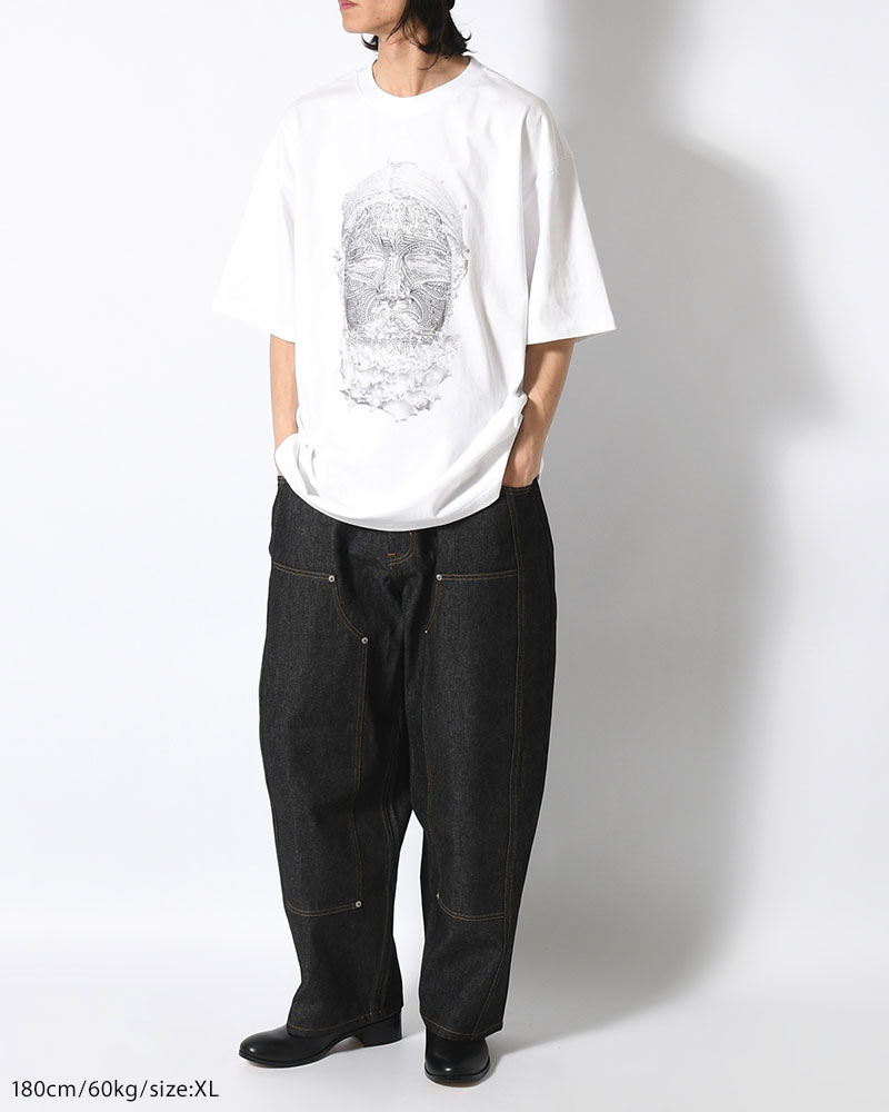 S/S TEE NIM-T51 -WHITE-