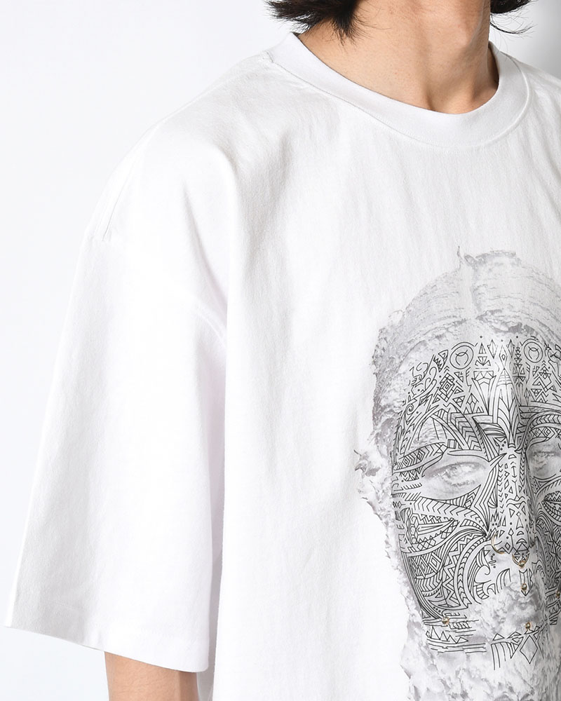 S/S TEE NIM-T51 -WHITE-