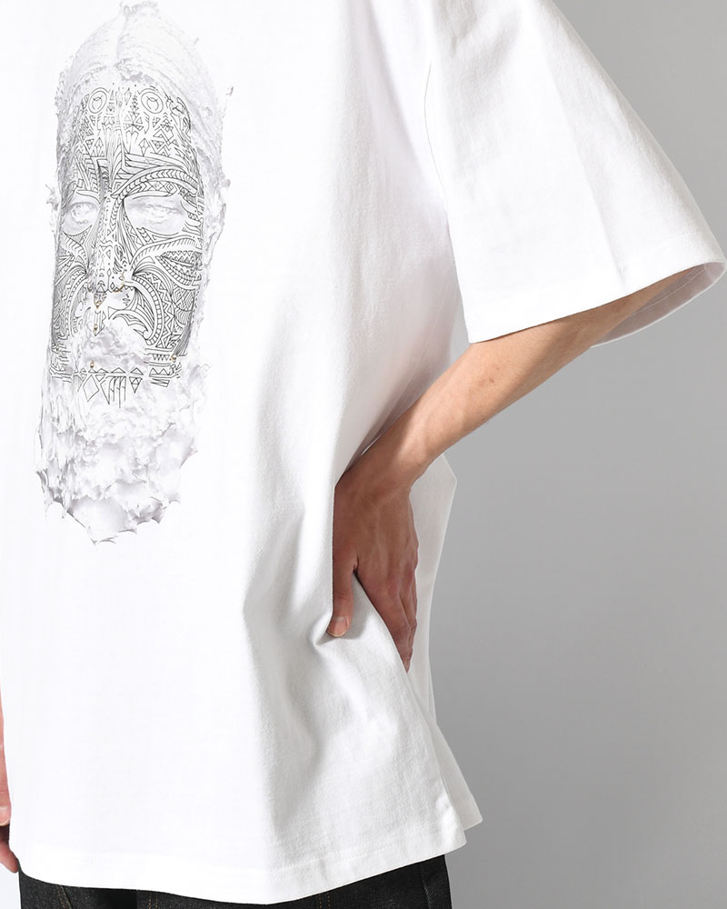 S/S TEE NIM-T51 -WHITE-