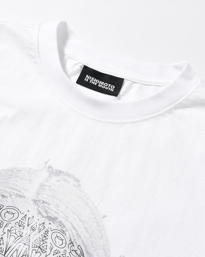 S/S TEE NIM-T51 -WHITE-